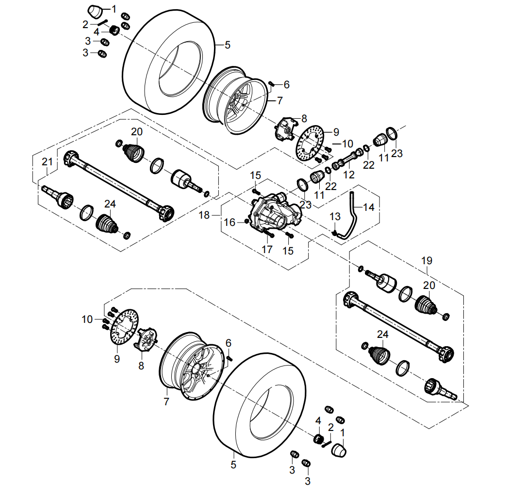 DIAGRAM 2025 AODES FRONT DRIVE SYSTEM F01