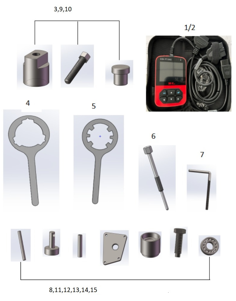 DIAGRAM 2025 AODES TOOL KITS E13