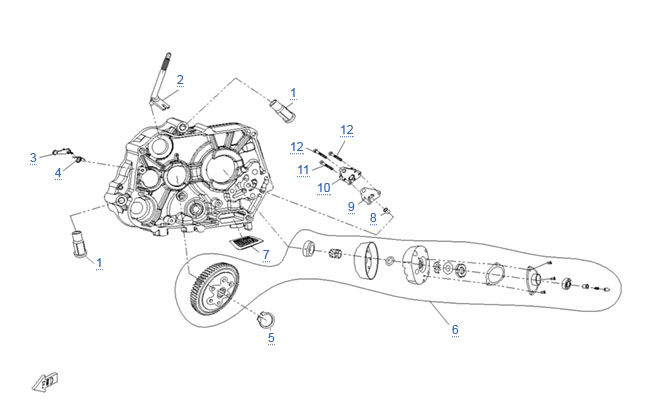 Двигатель - СЦЕПЛЕНИЕ