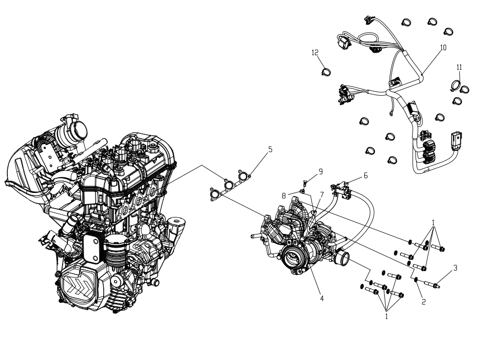 Система турбонаддува — AODES Snowcross 900T SWT SC · 2027