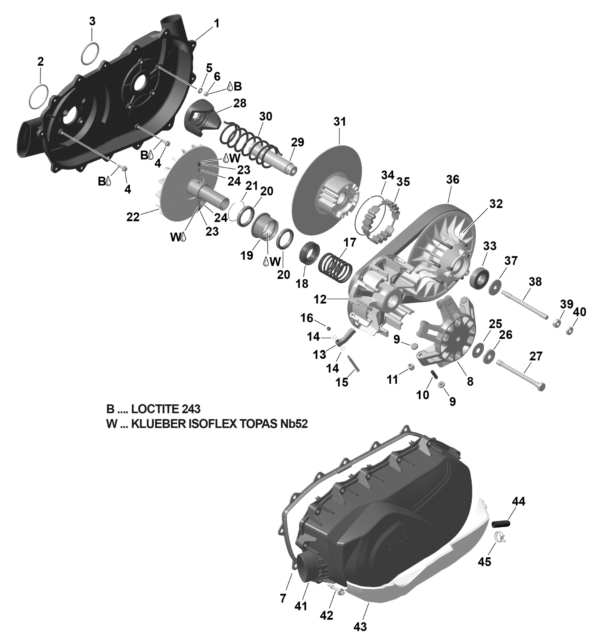 Transmission - 1000 EFI