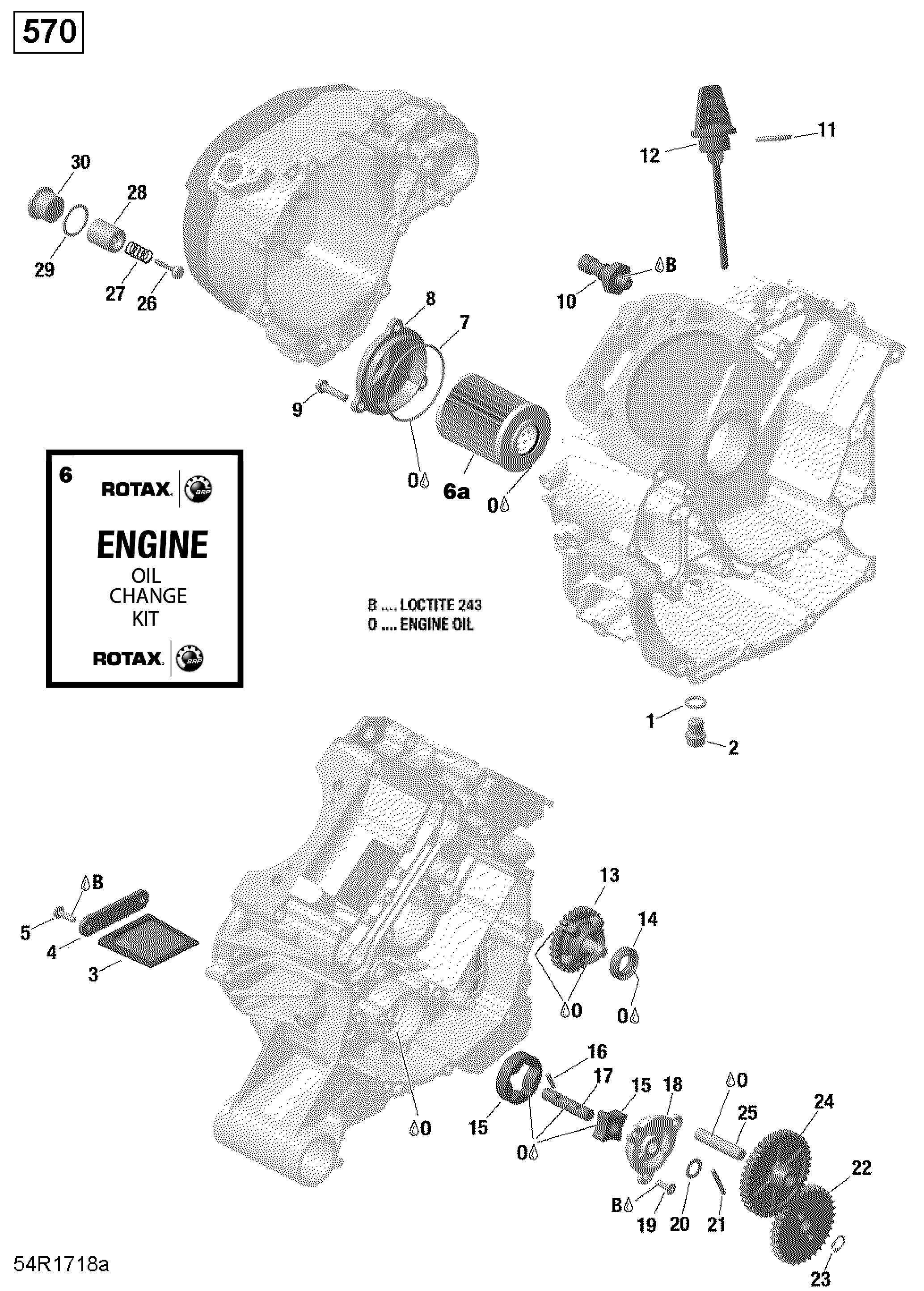 Engine Lubrication - 570 EFI