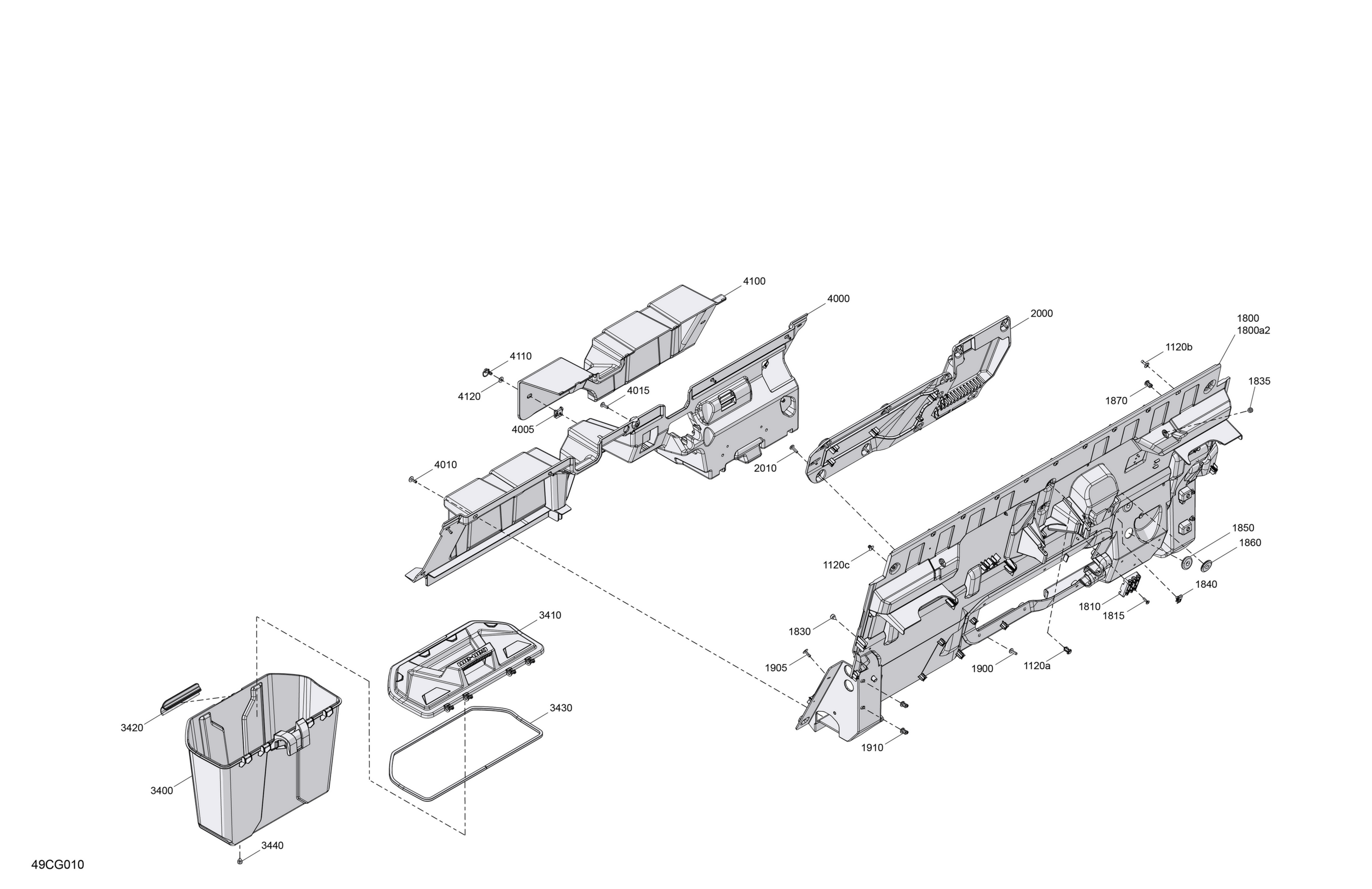 Cab Interior - Back Wall