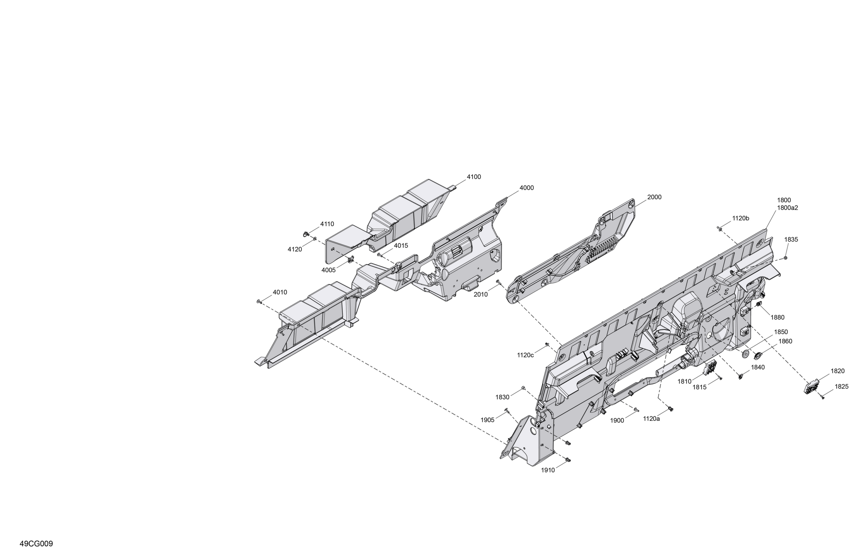 Cab Interior - Back Wall