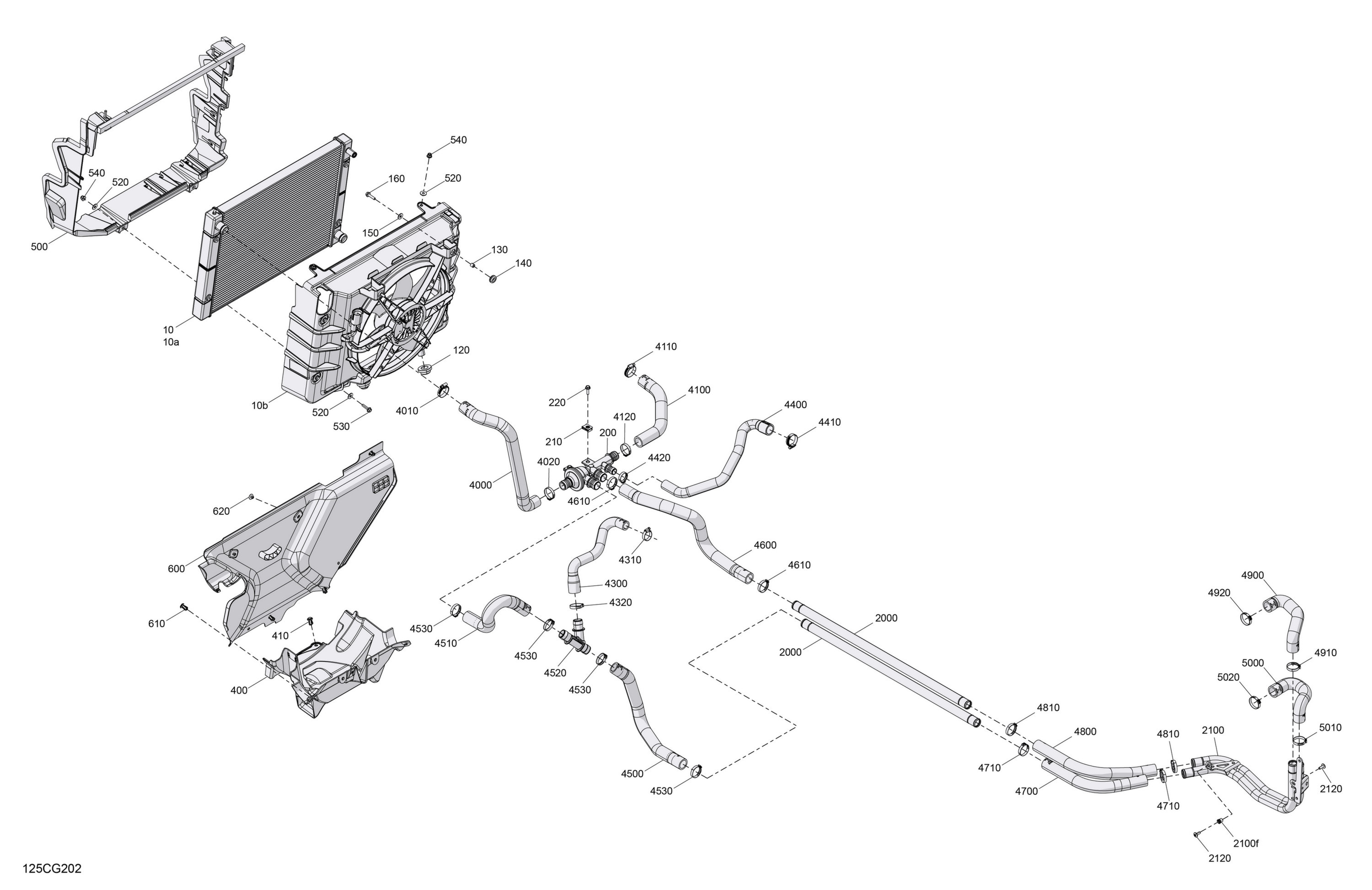 Engine - Radiator & Cooling Fan
