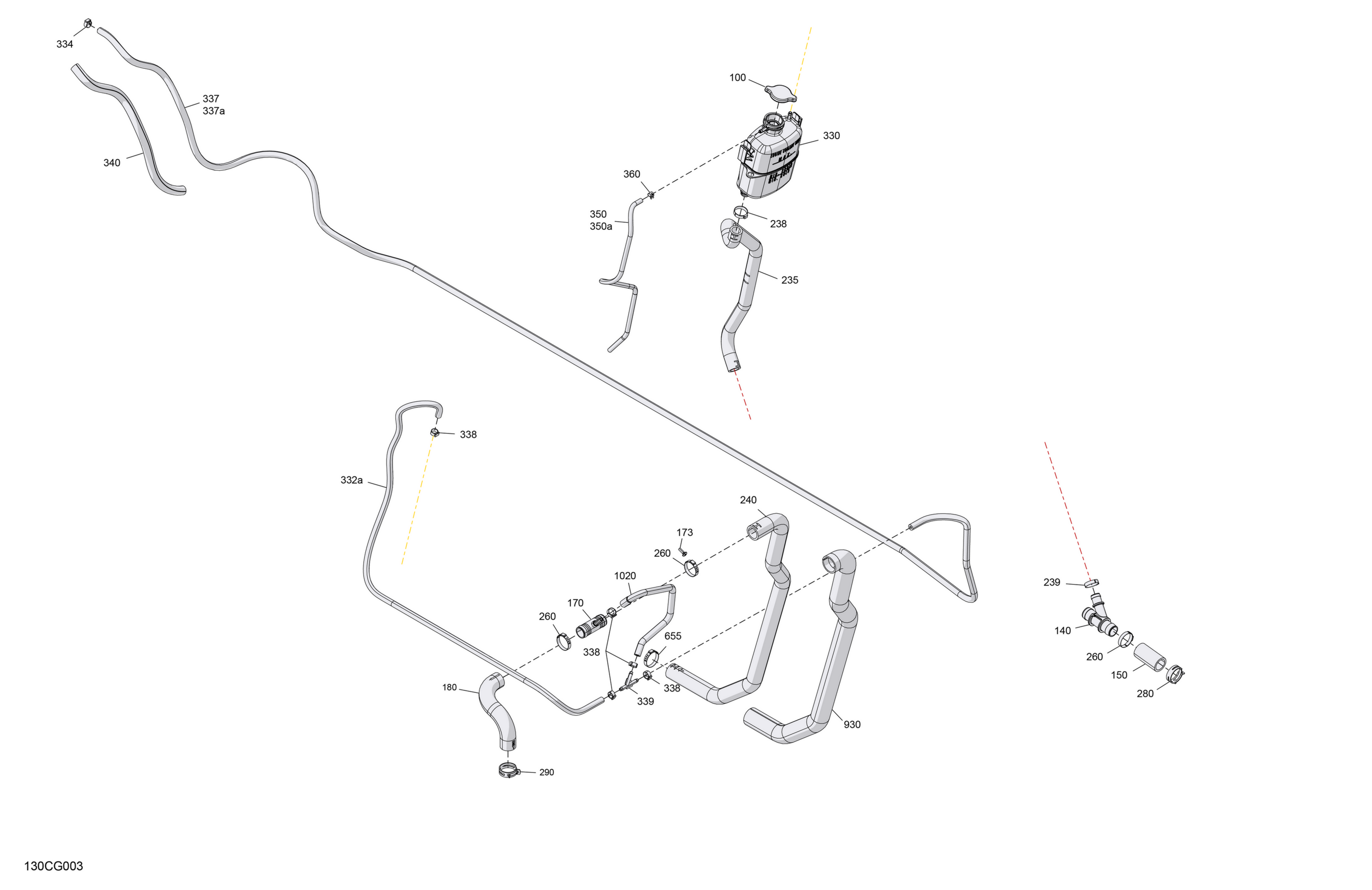 Engine - Coolant Tank