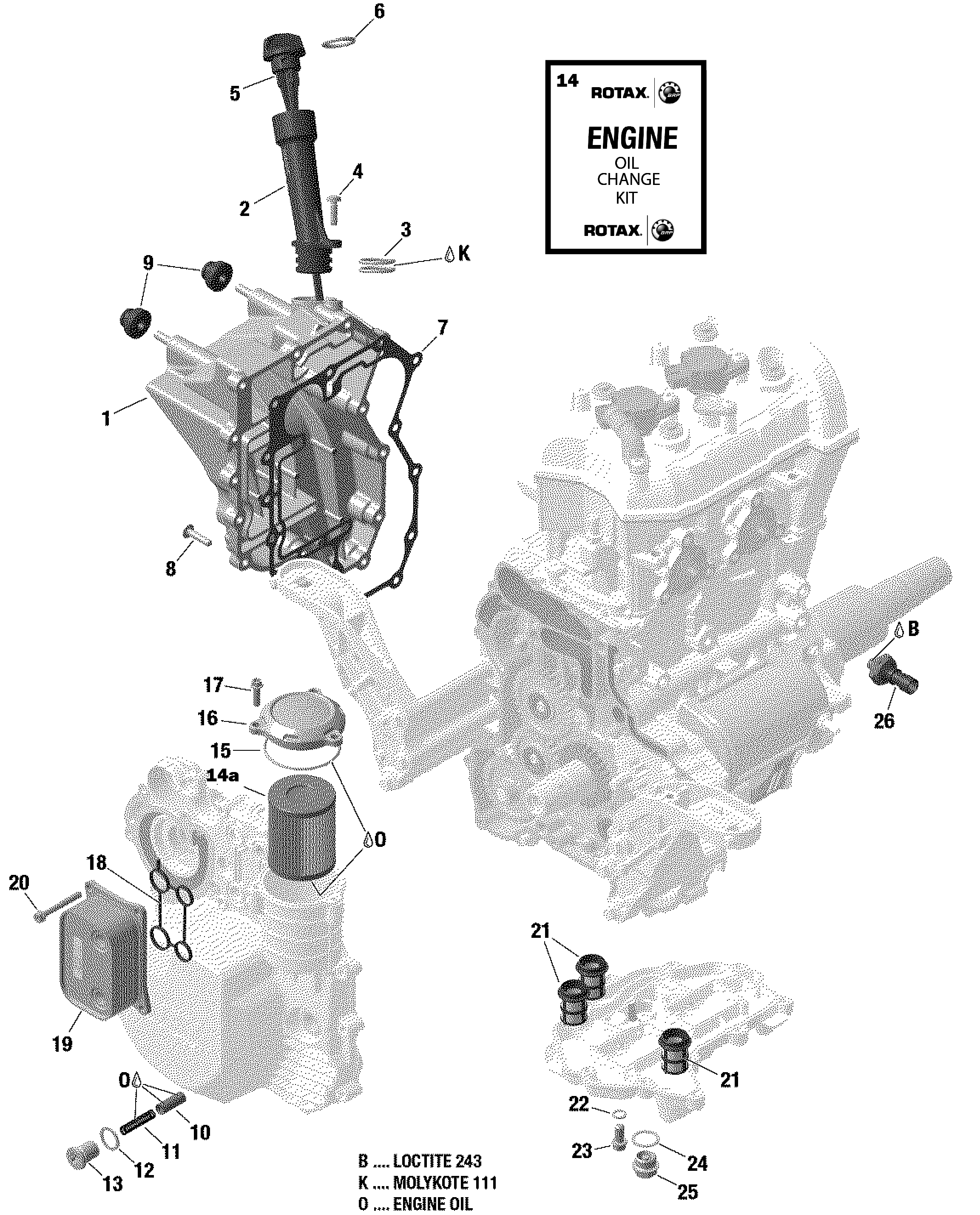 01 ROTAX - Engine - Lubrication - System - 600 ACE