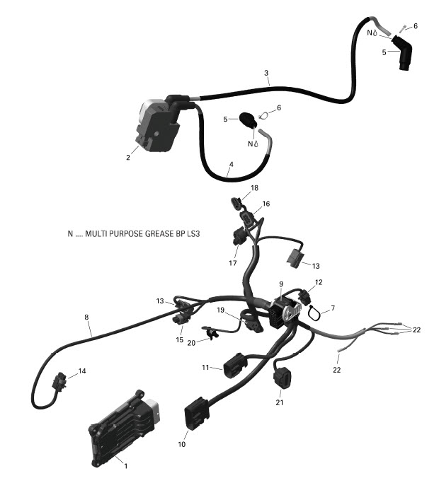 ROTAX - Engine Harness And Electronic Module