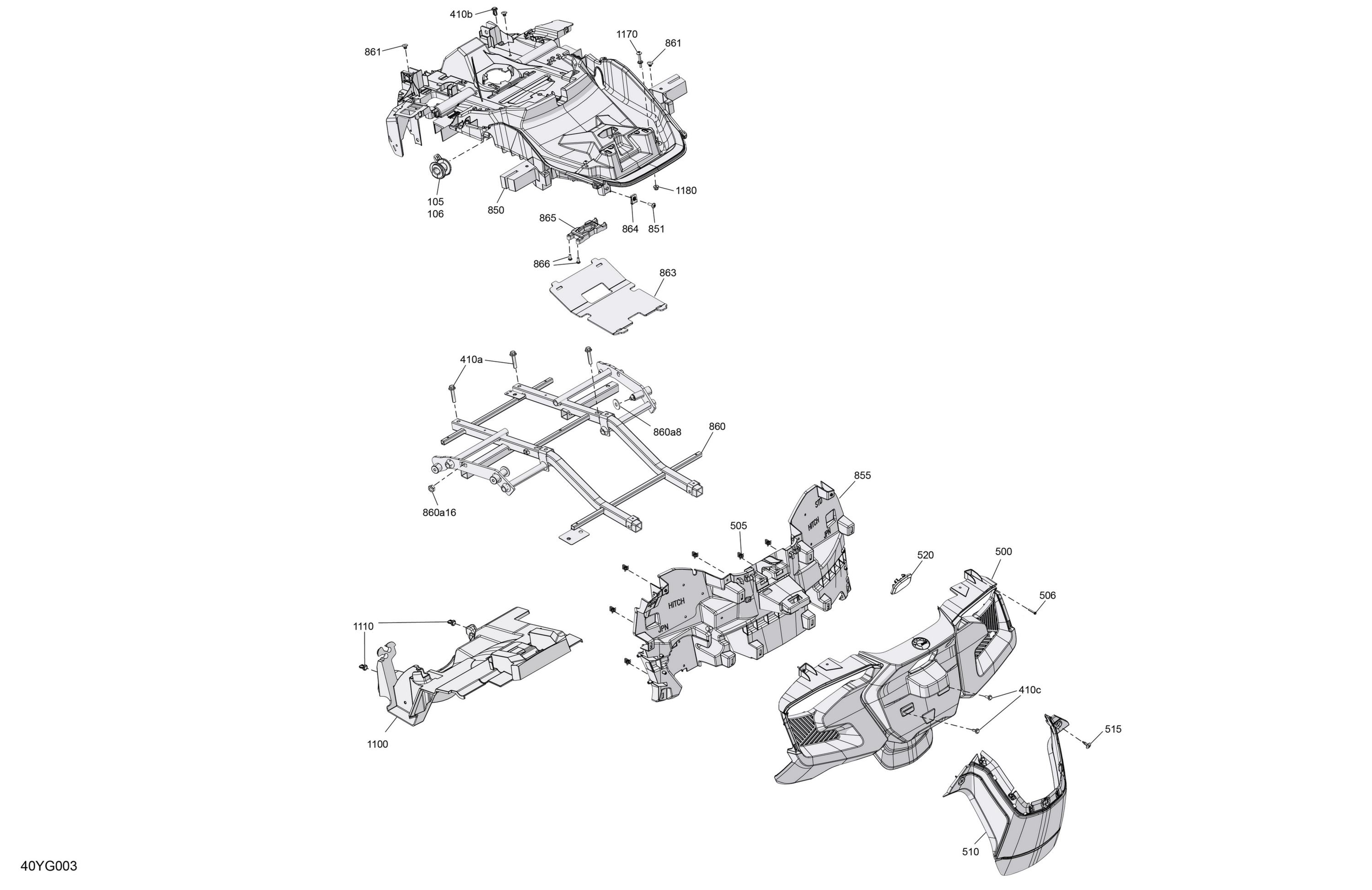 Body - Cargo Structure And Rear Fenders