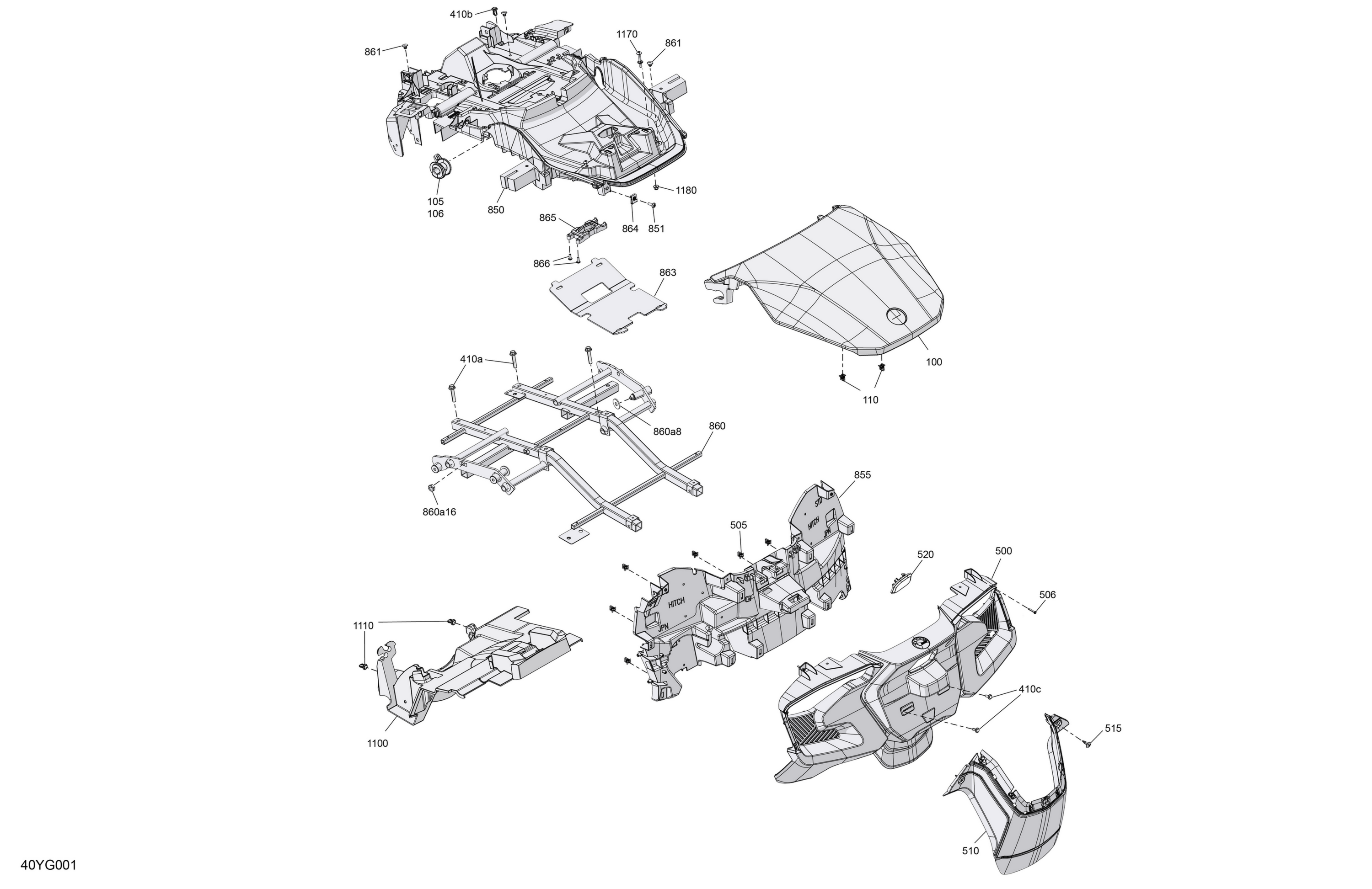 Body - Cargo Structure And Rear Fenders
