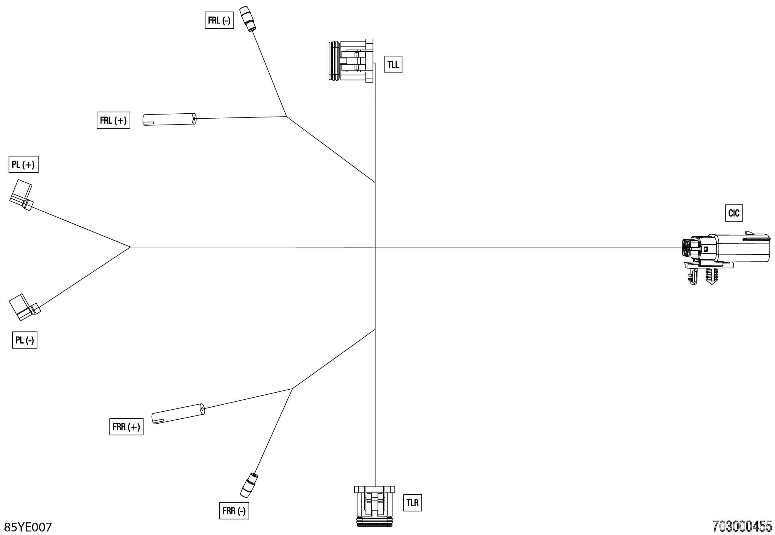 Electric - Rear Box Wiring Harness