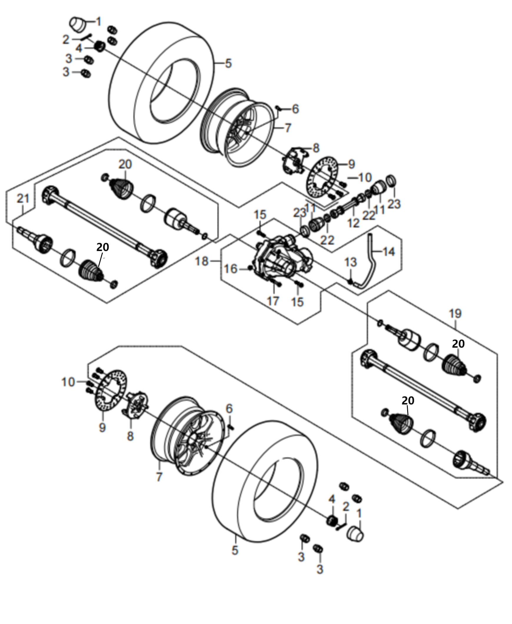F01. FRONT DRIVE SYSTEM