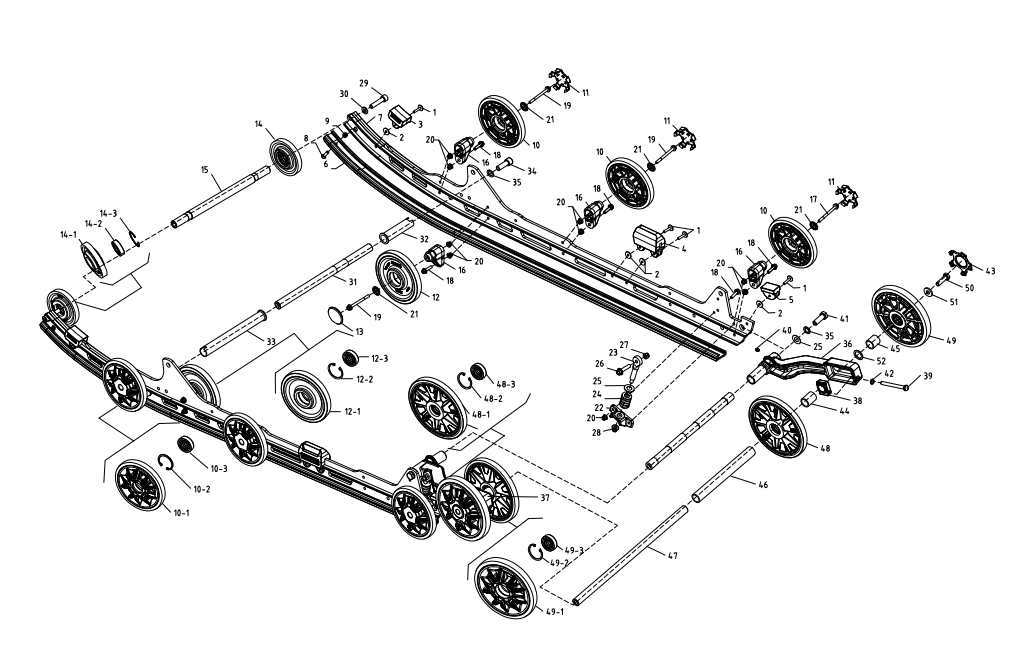 DIAGRAM 2024 AODES REAR SUSPENSION-LOWER F04