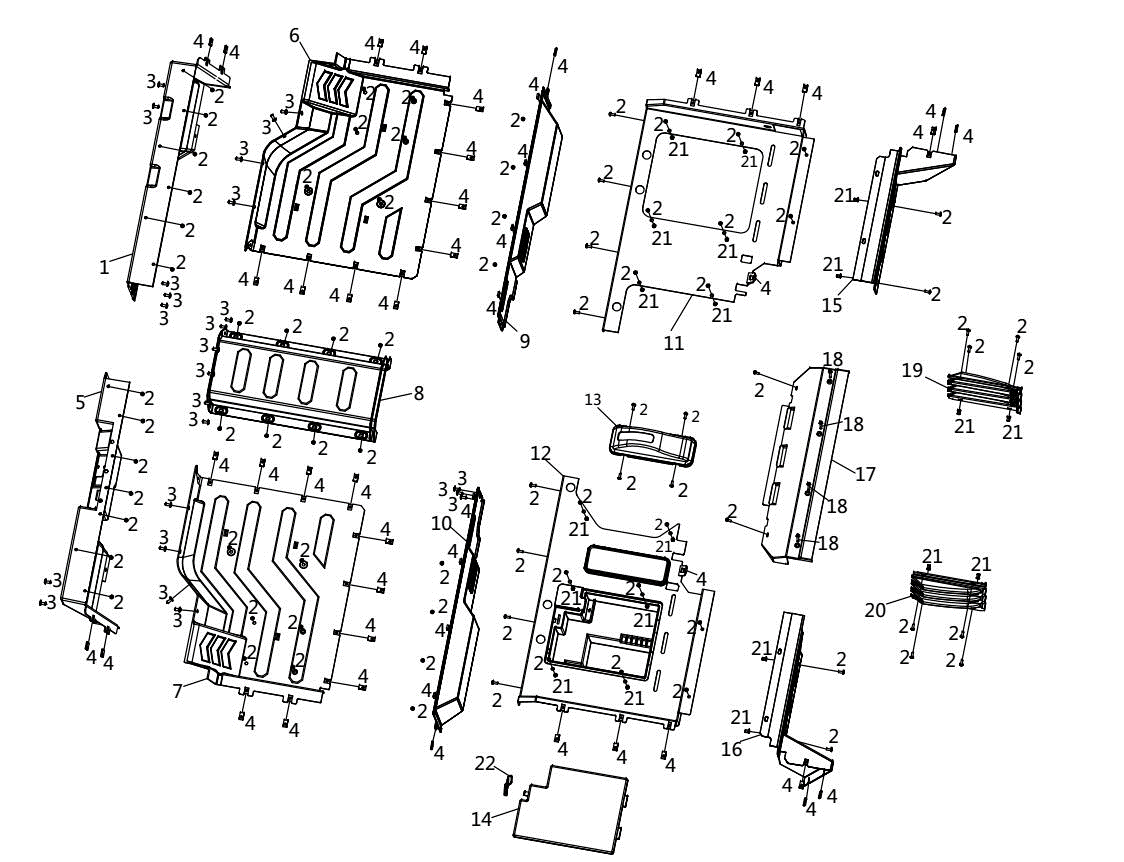 F10. Interior plastic parts