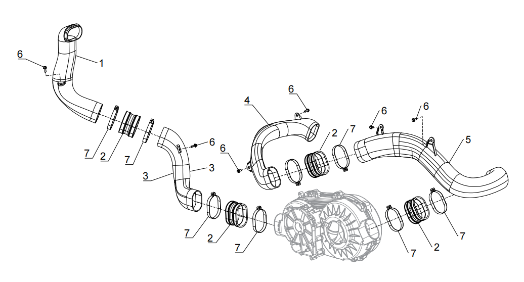 DIAGRAM 2025 AODES CVT INTAKE&EXHAUST SYSTEM F10