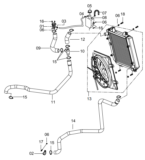 15. Cooling system