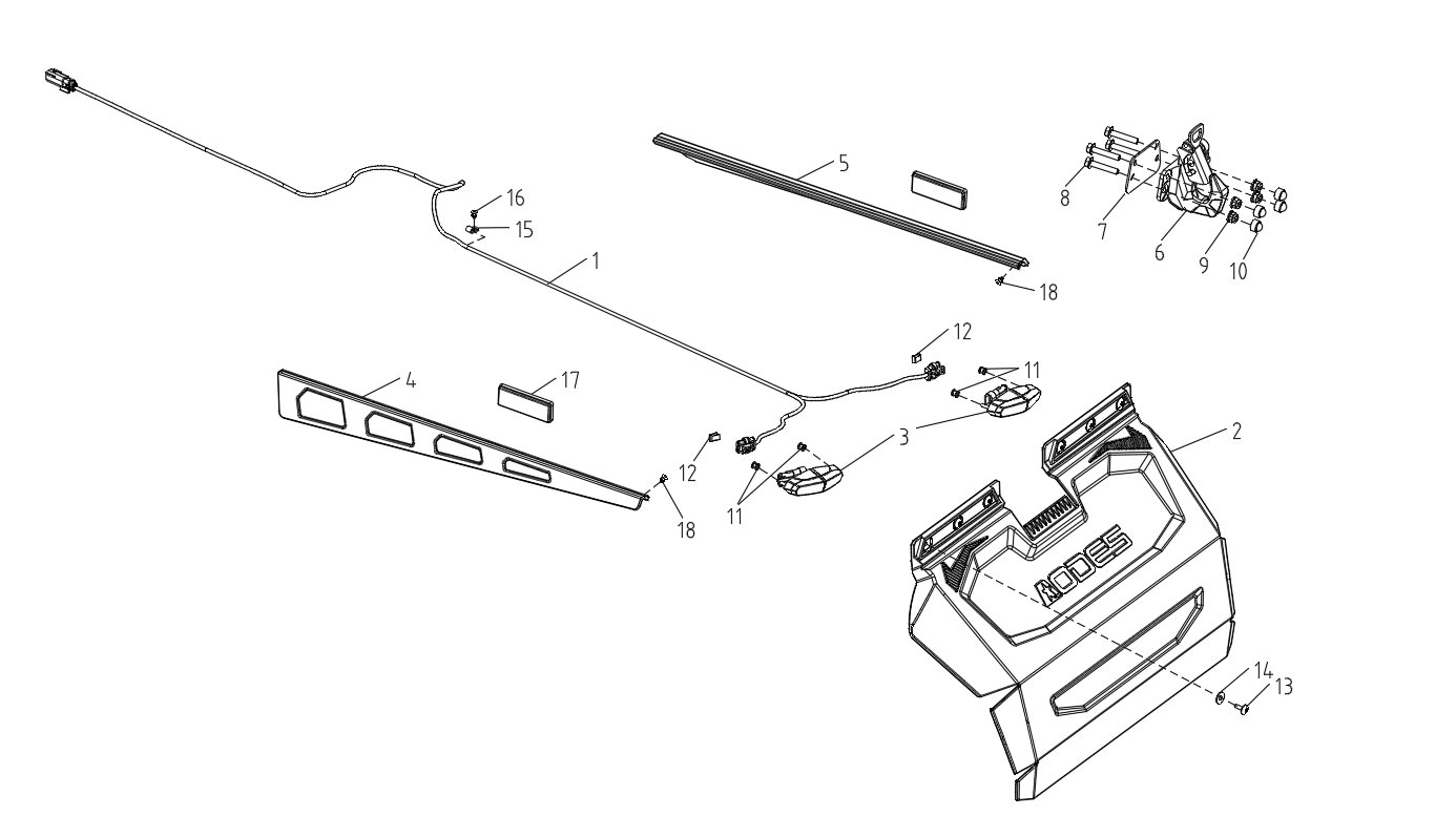 DIAGRAM 2024 AODES ELECTRICAL SYSTEM F18-2