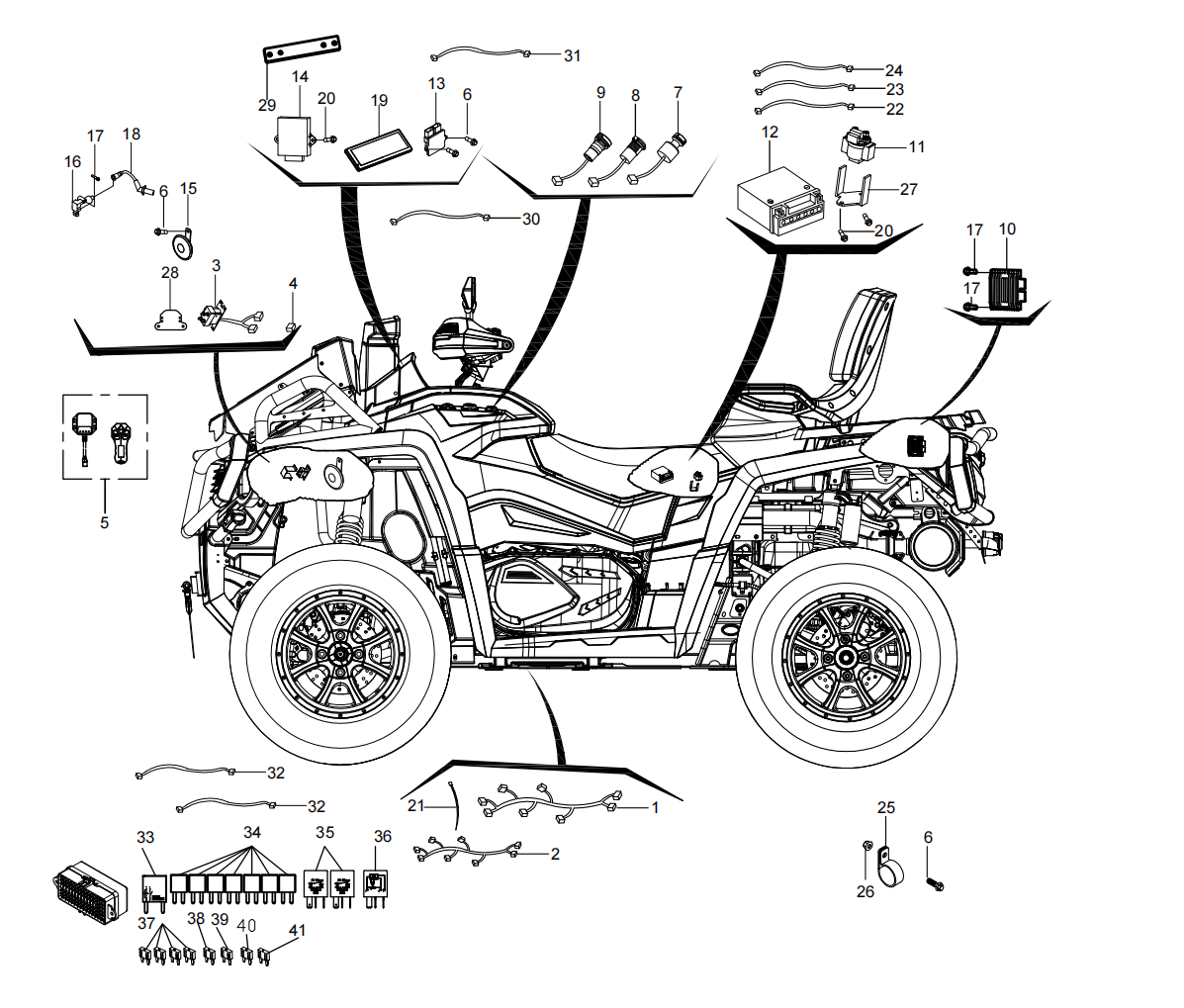DIAGRAM 2026 AODES ELECTRICAL PARTS F16