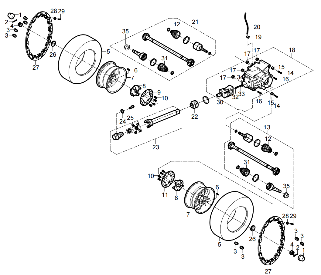 DIAGRAM 2025 AODES REAR DRIVE SYSTEM F02