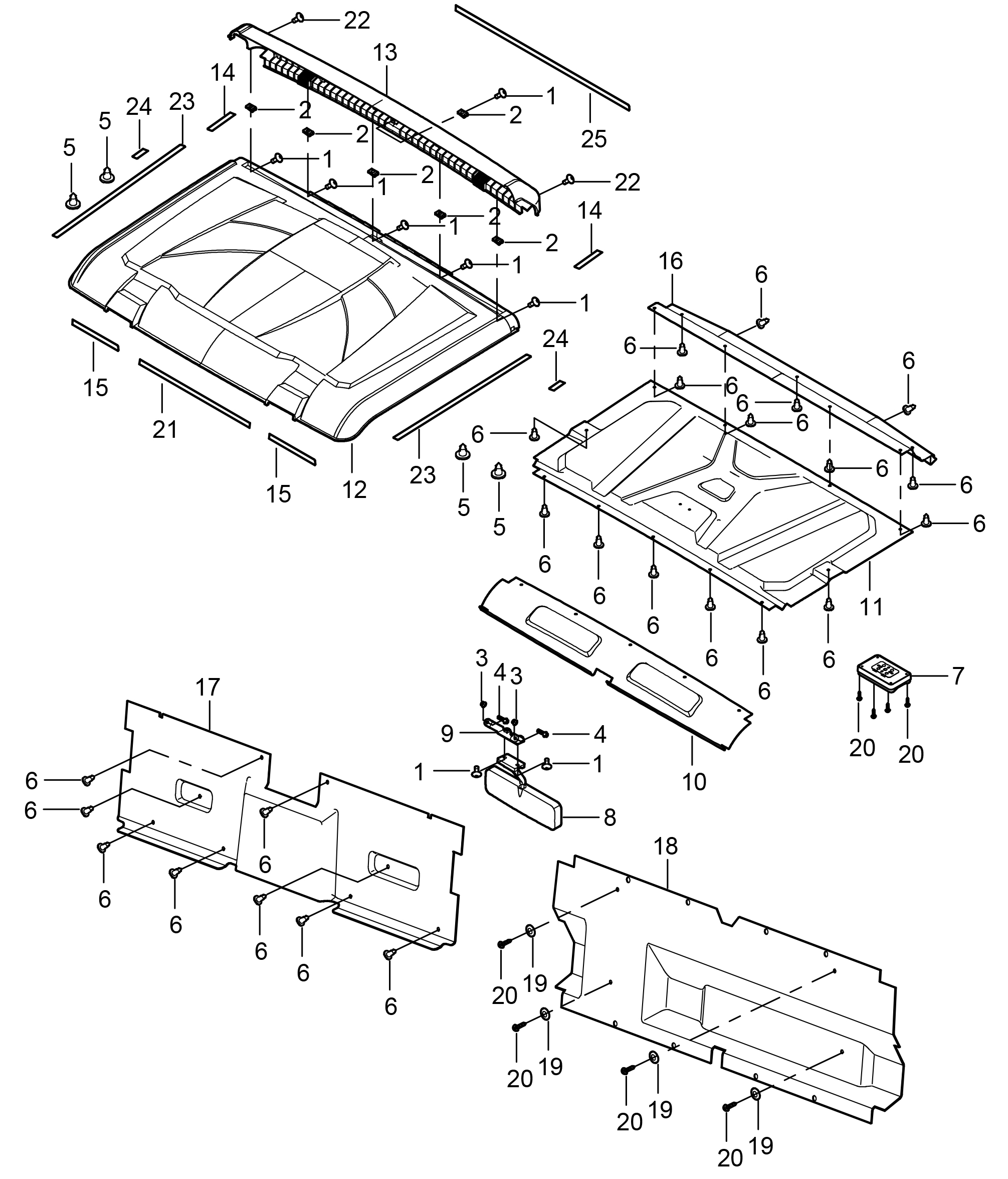 ROOF (2 Door) F12