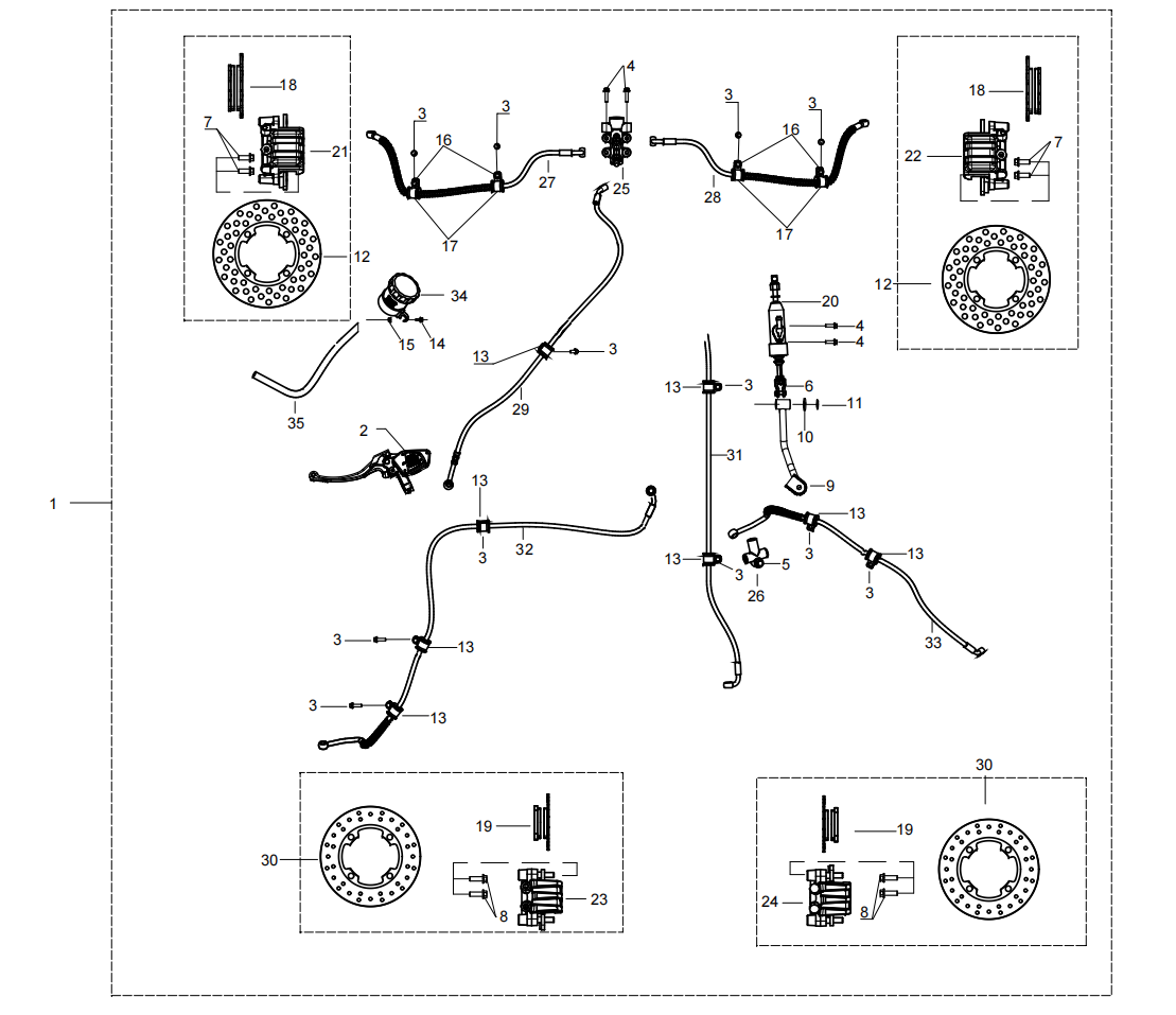 DIAGRAM 2025 AODES BRAKING SYSTEM F11