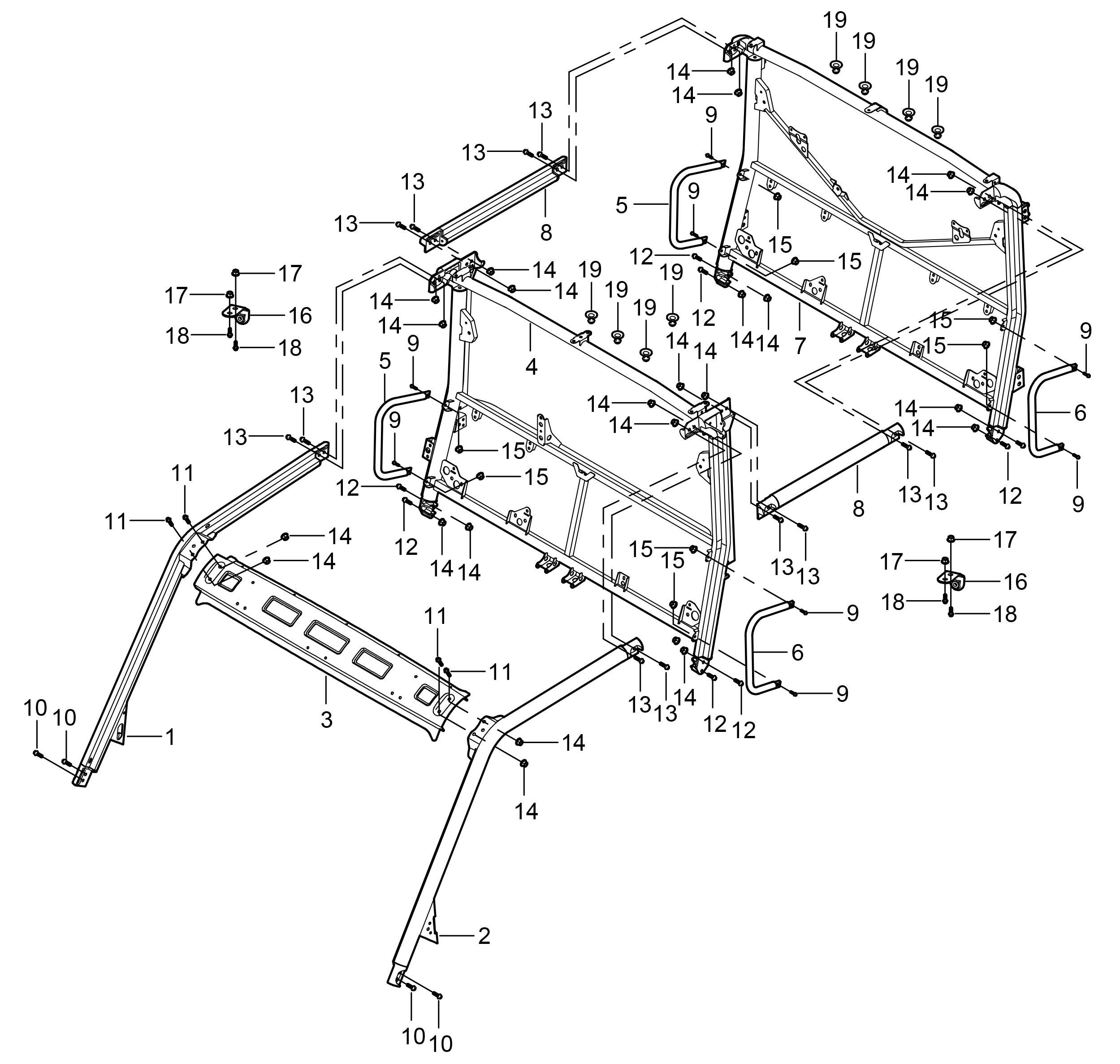 ROLL BAR (4 DOOR) F11