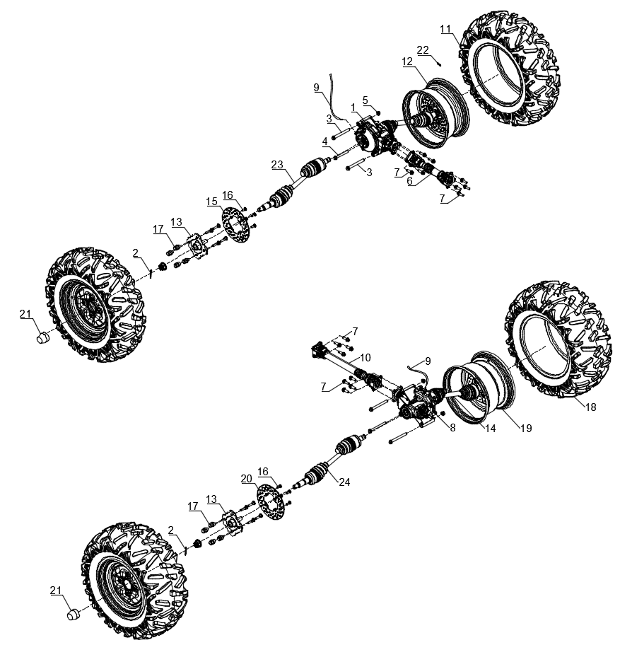 DIAGRAM 2025 AODES FRONT DRIVE SYSTEM F01