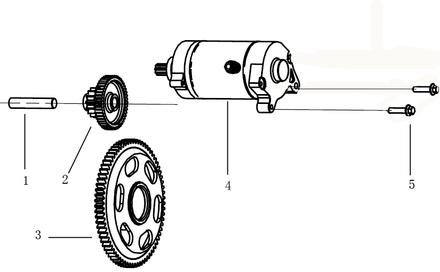 DIAGRAM 2025 AODES ELECTRIC STARTING MECHANISM E05
