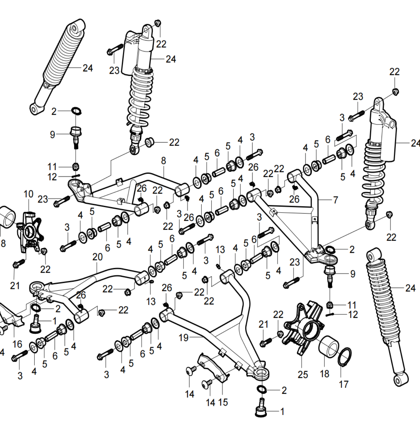F03. FRONT SUSPENSION SYSTEM