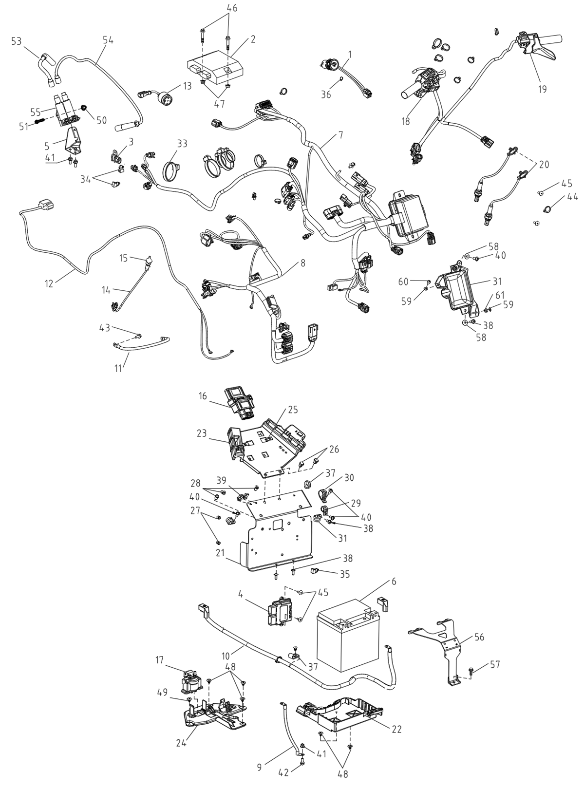 17-3. Electric - Main Harness