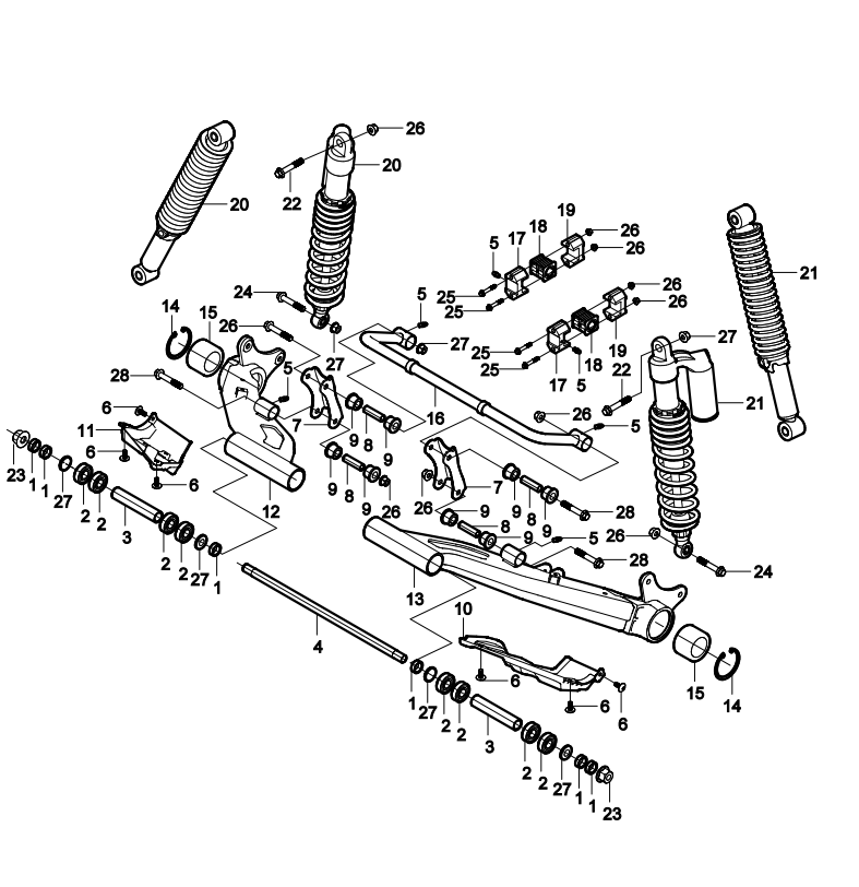 DIAGRAM 2024 AODES REAR SUSPENSION SYSTEM F04