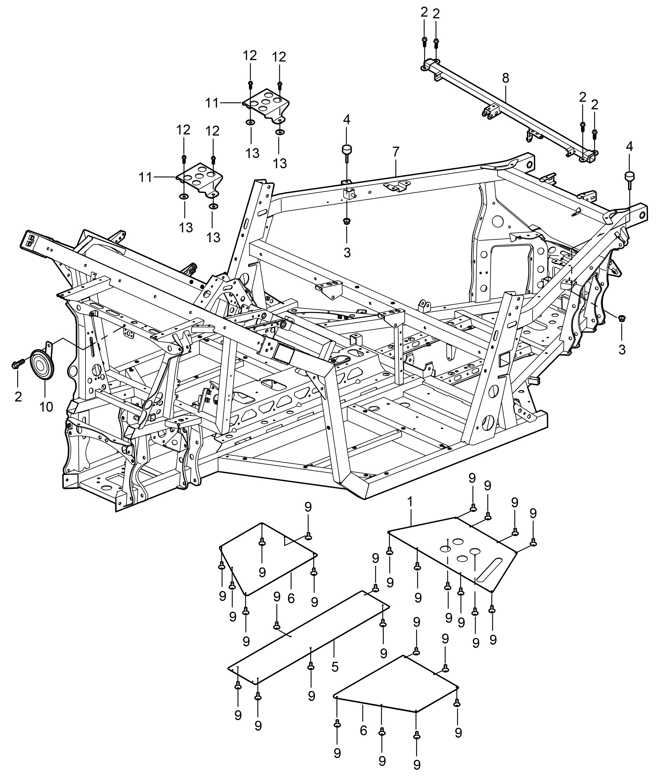 FRAME (2 Door) F15