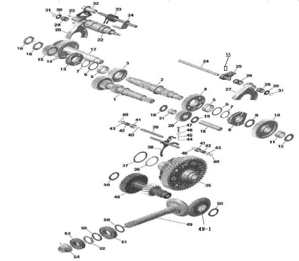 11. Gearbox 2 (X1140202001)
