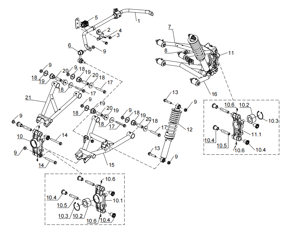 DIAGRAM 2025 AODES REAR SUSPENSION SYSTEM F03