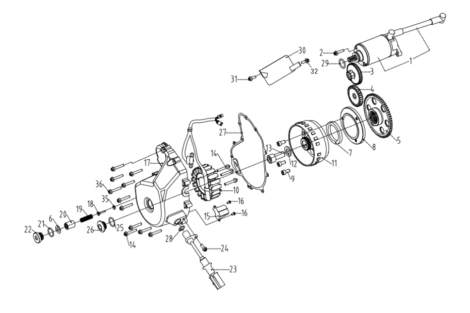 DIAGRAM 2025 AODES MEGNETO&STARTER MOTOR E05