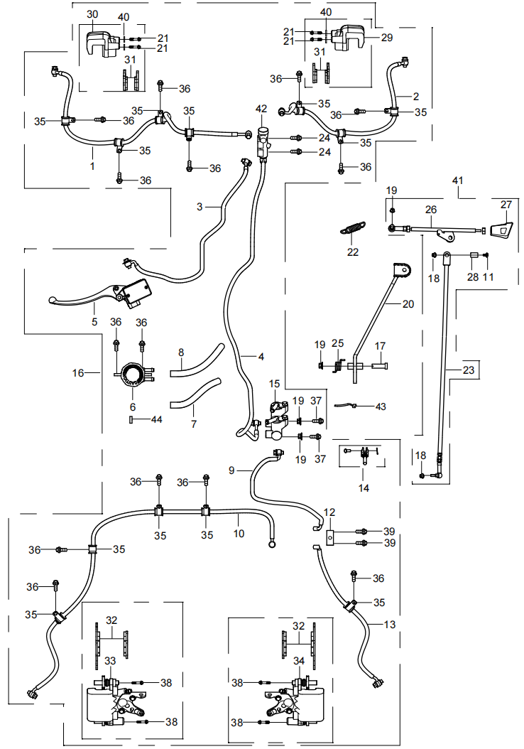 DIAGRAM 2024 AODES BRAKING SYSTEM F12