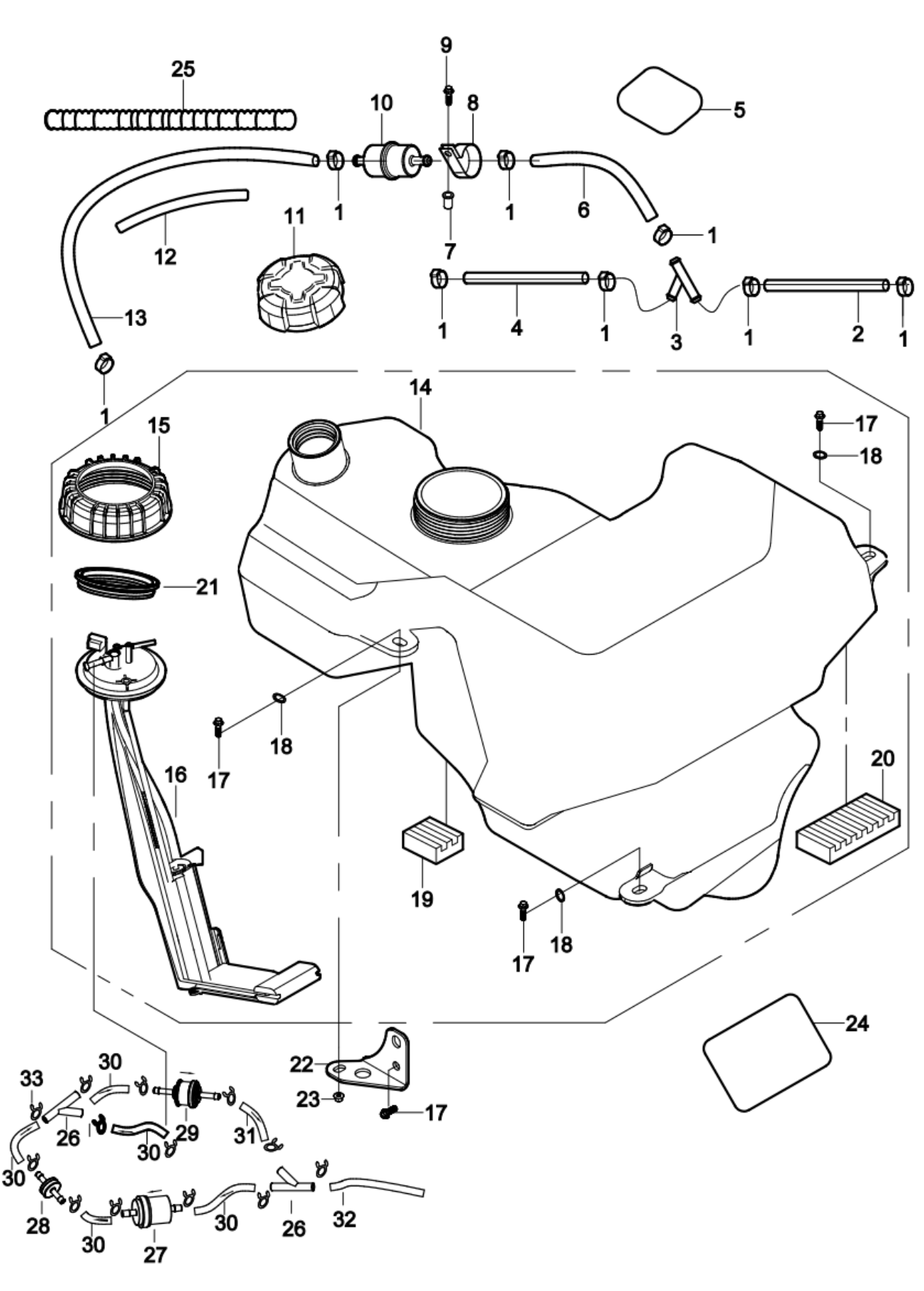 DIAGRAM 2025 AODES FUEL SYSTEM F08
