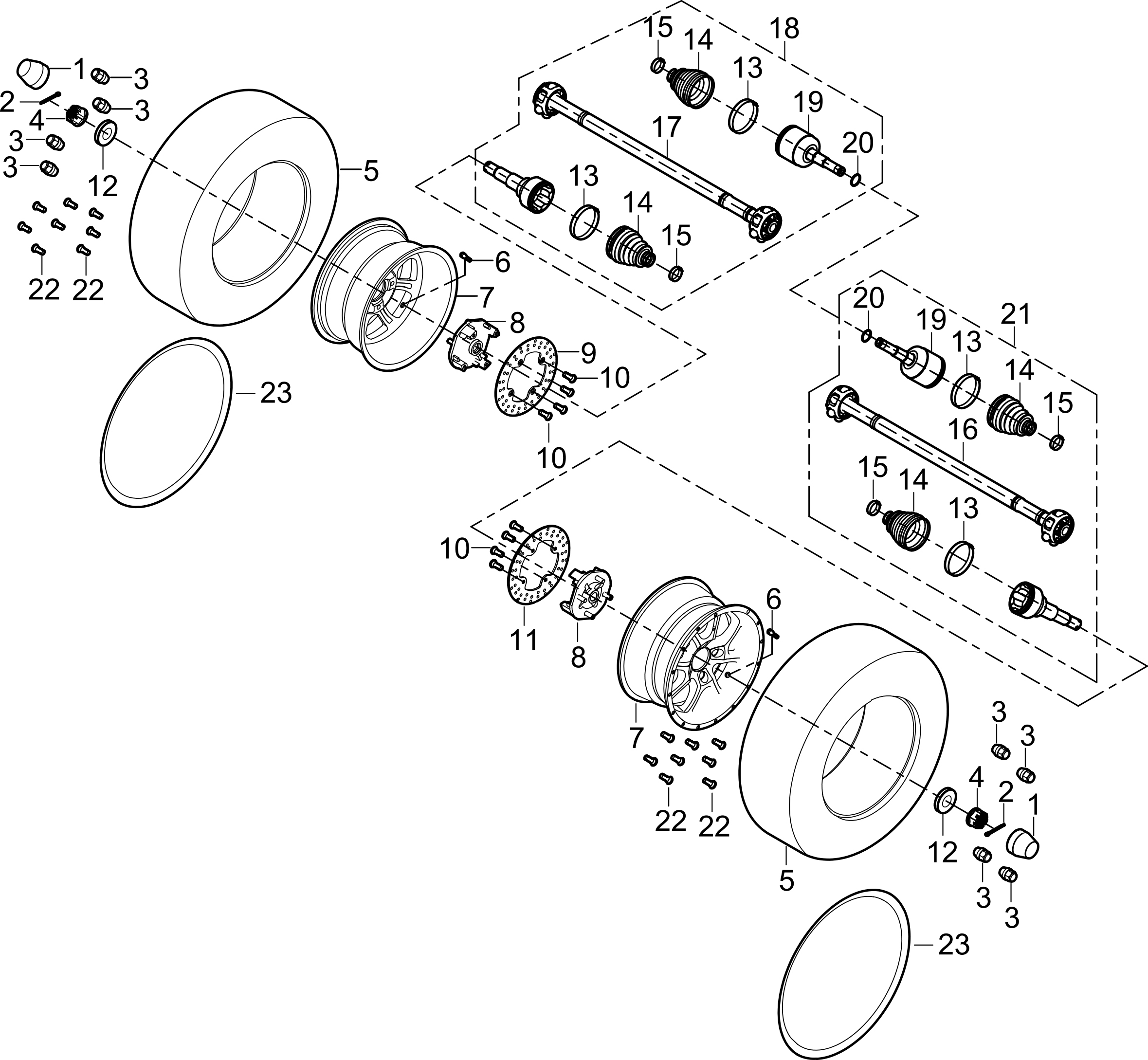 DIAGRAM 2025 AODES REAR DRIVE SYSTEM F04