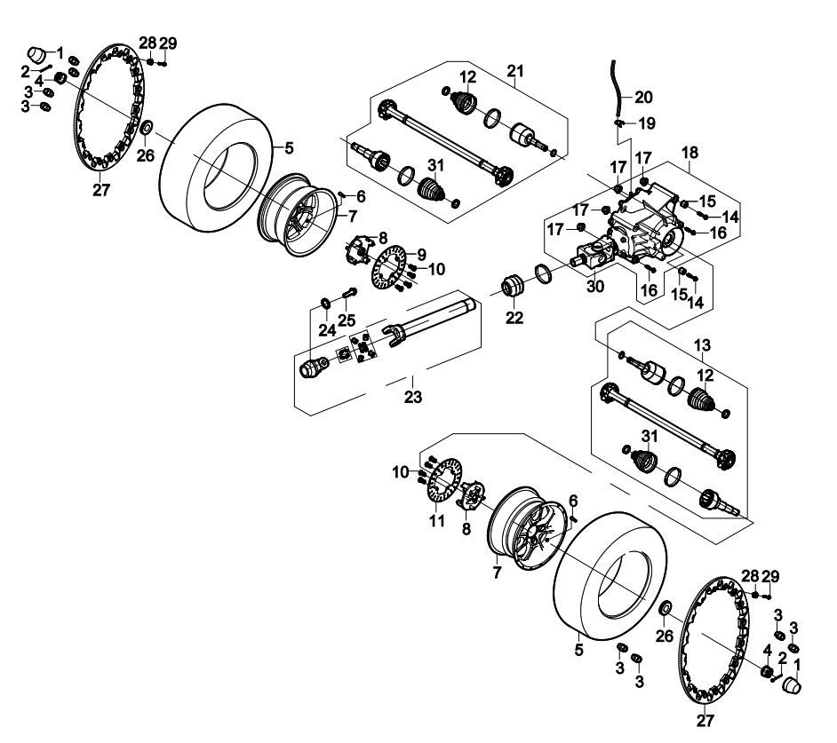 DIAGRAM 2024 AODES REAR DRIVE SYSTEM F02