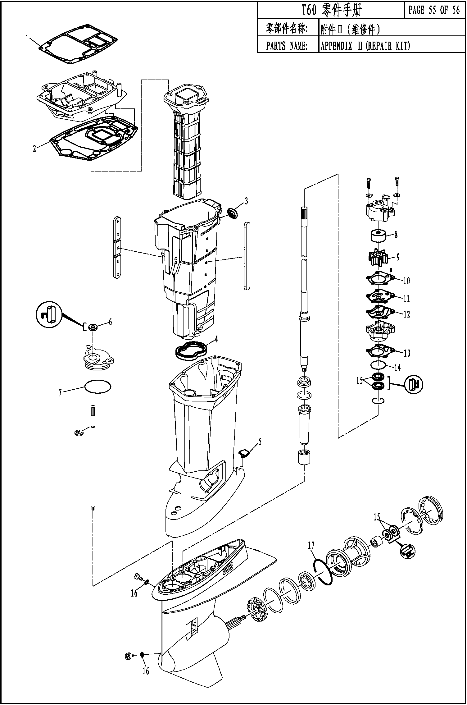 APPENDIX 2  (REPAIR KIT)