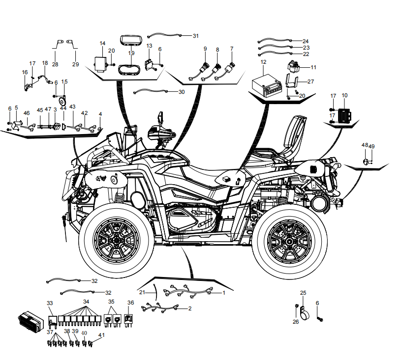 DIAGRAM 2025 AODES ELECTRICAL PARTS F16