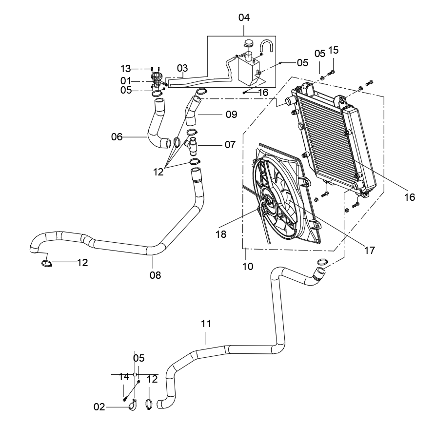 DIAGRAM 2025 AODES COOLING SYSTEM F15