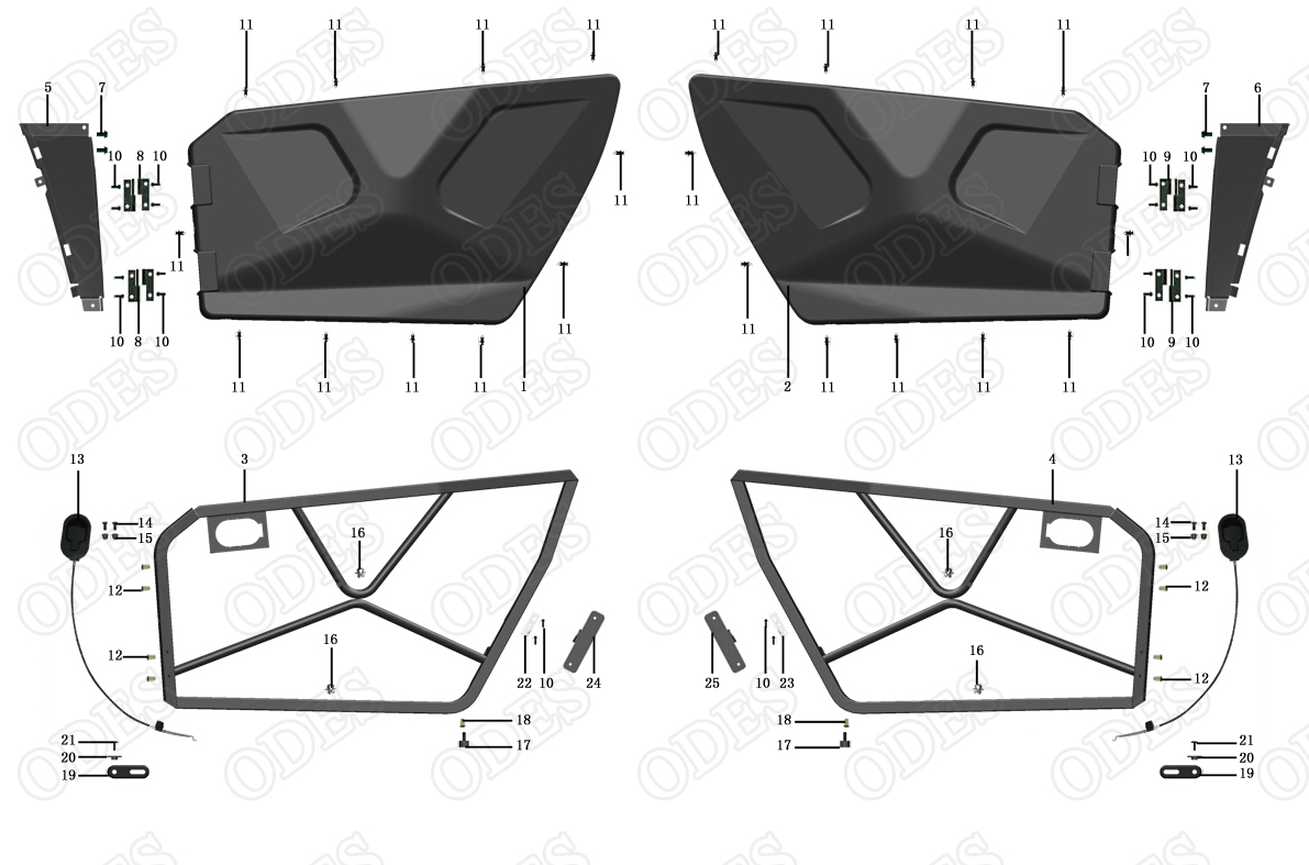 F13. Door assy