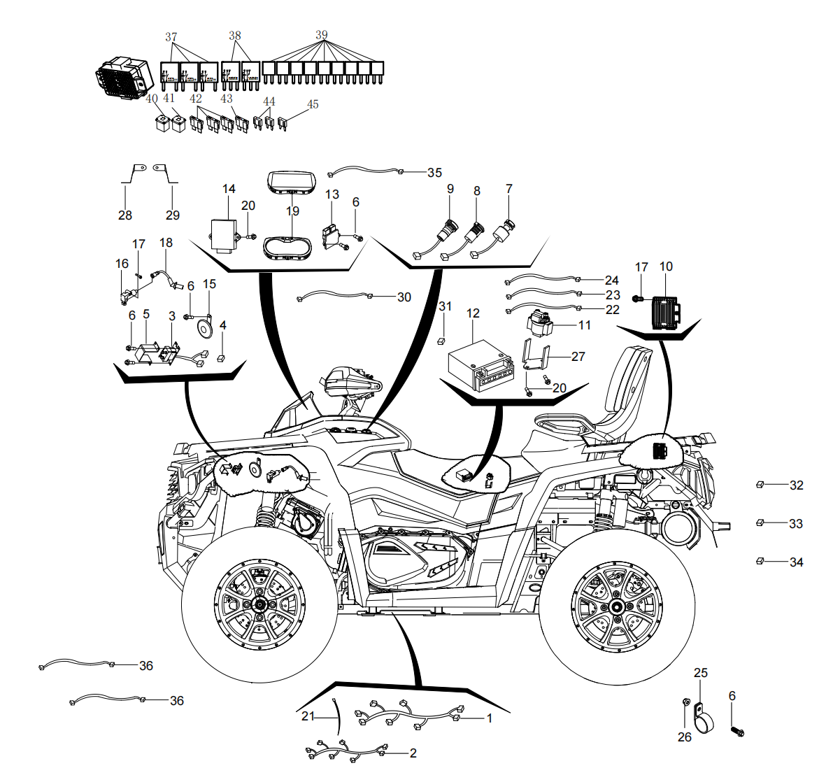 DIAGRAM 2025 AODES ELECTRICAL PARTS F16