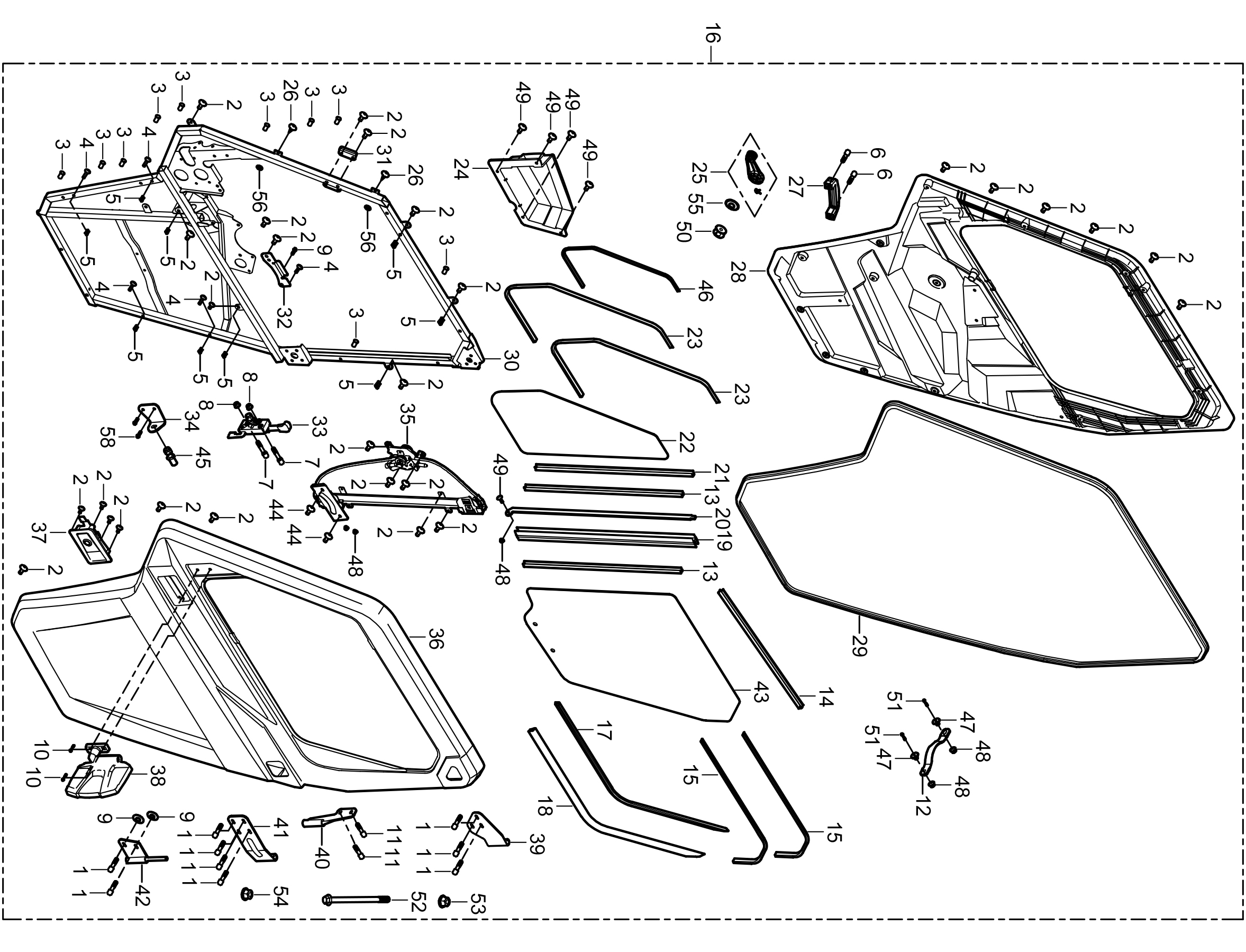 FRONT DOOR,DRIVER SIDE (4 DOOR) F20