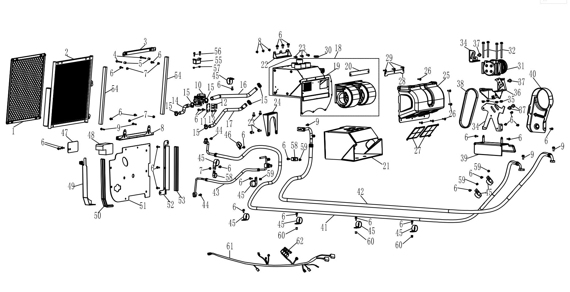 F17. Air conditioning system HVAC