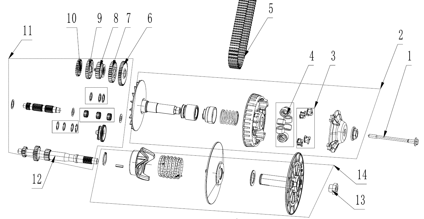 DIAGRAM 2025 AODES GEAR SHIFT MECHANISM E12