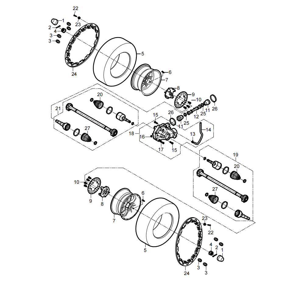 DIAGRAM 2025 AODES FRONT DRIVE SYSTEM F01