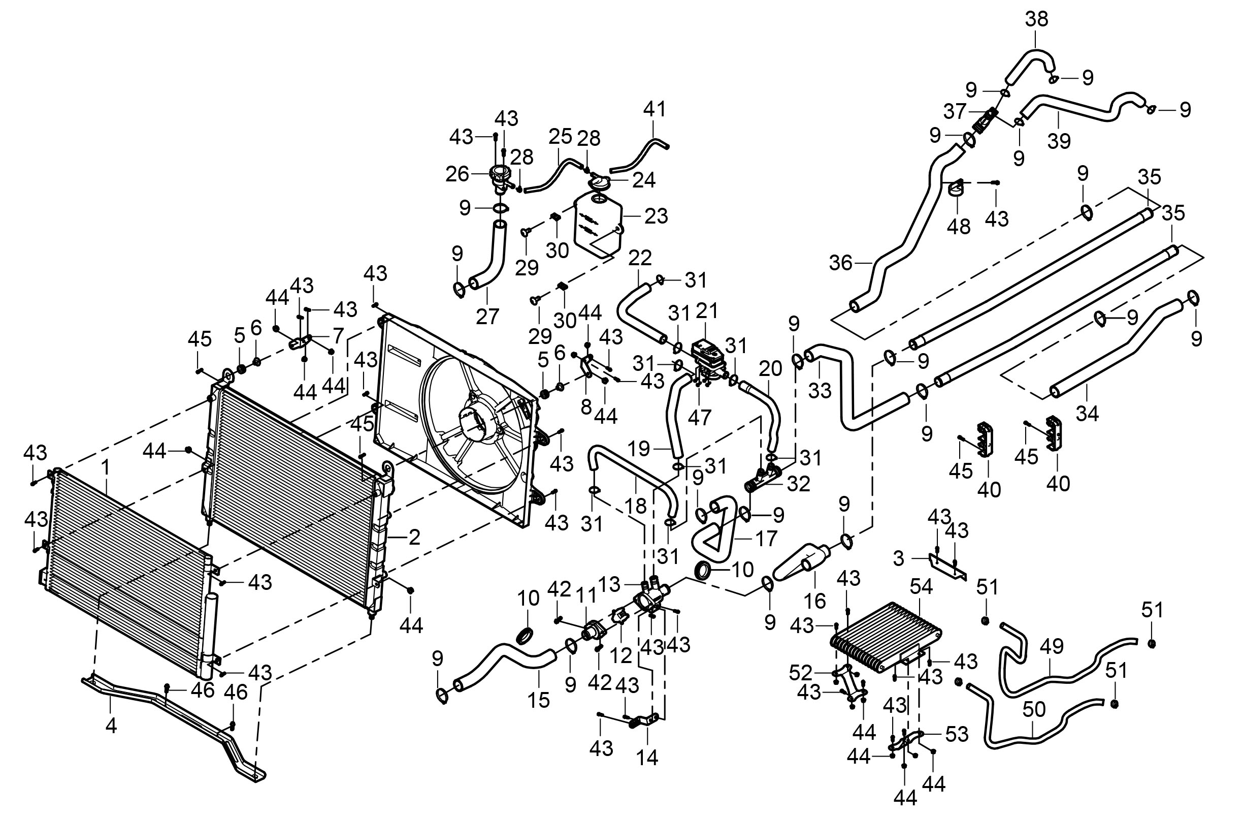 COOLING SYSTEM(2 Door) F08