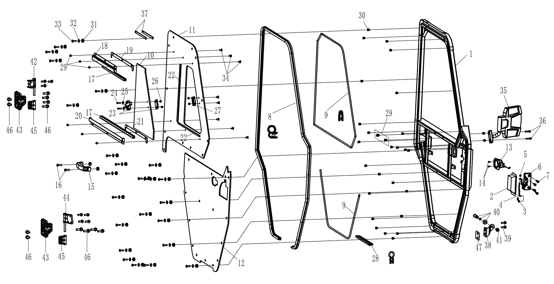 F28. Front doors